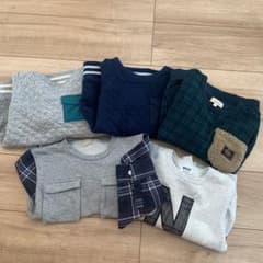 トレーナー１２０センチまとめ売り5点のサムネイル