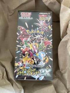 ポケカシャイニートレジャー1boxシュリンク付きのサムネイル