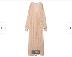 【お取り置き品】emmi  atelier レトロフラワーガウン エミのサムネイル