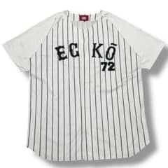 ECKO UNLTD ストライプゲームシャツ　B系　hiphopのサムネイル