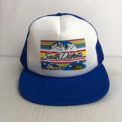 【US古着】WINNER製 SOUTH DAKOTA メッシュキャップ ツートン