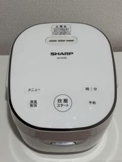 SHARP 炊飯器 KS-CF05C 本体 2019年製のサムネイル