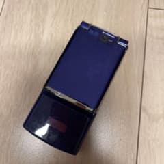 docomo F905i 富士通 ヨコモーション ワンセグ ブルー 動作未確認のサムネイル