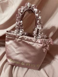 MaisondeFLEUR ピンク トートバッグのサムネイル
