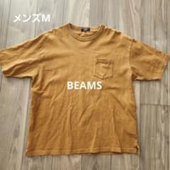BEAMS HEART キャメル ポケットTシャツ Mサイズのサムネイル