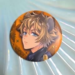 ツイステ リドル ブレイジングジュエル 缶バッジ ライブ ツイステ ブレイジングジュエル ホログラム缶バッジ リドル