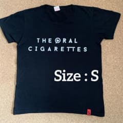 THE ORAL CIGARETTES Tシャツ /半袖/黒　オーラル　BKWのサムネイル