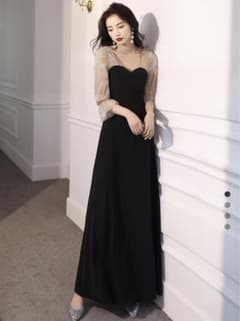 【SALE様限定】お呼ばれドレス　パーティードレス　二次会、結婚式などのサムネイル
