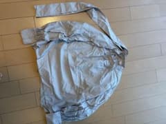 HYEON 長袖ブラウス ライトグレー