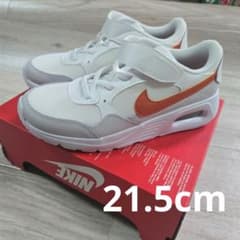 NIKE AIR MAX SC スニーカー キッズ ホワイト オレンジのサムネイル