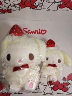 マイメロディスウィートケーキコレクションぬいぐるみとマスコットホルダーセット マイメロディスウィートケーキコレクションぬいぐるみとマスコット