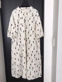 ロングワンピース、七分袖（中古品）⭐️リンネル投稿ブランドのサムネイル