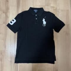 Polo Ralph Lauren ポロシャツ 黒 短丈 swagのサムネイル