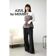 【未使用・タグ付】AZUL BY MOUSSY ドッキングニット