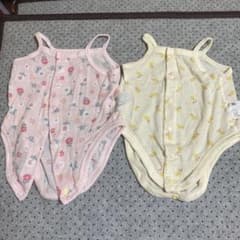 メッシュ素材 ベビー肌着 2点セット➕おまけ付のサムネイル