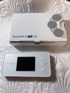 【美品】 Speed Wi-Fi 5G X12 モバイルルーターのサムネイル