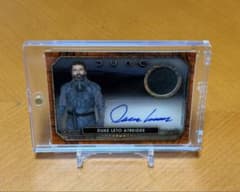 Atreidesオスカーアイザック直筆サインカード Topps DUNE オスカー・アイザック 直筆サイン レリック 25枚限定