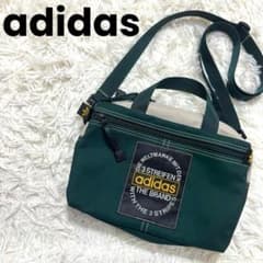  アディダス ビンテージ ショルダーバッグ　デサント製 80s 90s adidas アディダス 2way ショルダーバッグ デサント製 - メルカリ