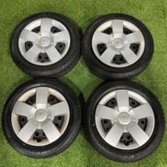 TOYOTA純正スチールタイヤセット4本 155/65R14 管理088 - メルカリ