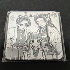 鬼滅の刃 お楽しみくじ　スクエア缶バッジ 胡蝶しのぶ カナエ 栗花落カナヲのサムネイル