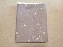 星と月デザイン 敷き布団カバー 75X125cmのサムネイル