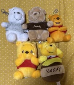 Winnie the Pooh plush keychain mascot
