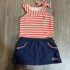 【サイズ80】ミキハウス　水着　3点セットのサムネイル