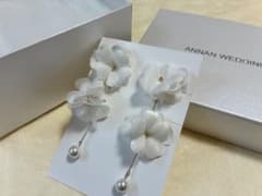 ANNAN WEDDING 花びらイヤリング　ME291のサムネイル