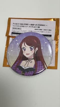 アイカツ！10th STORY 缶バッジ 紫吹蘭 - メルカリ