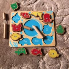 こどもちゃれんじ　木のつりパズルのサムネイル