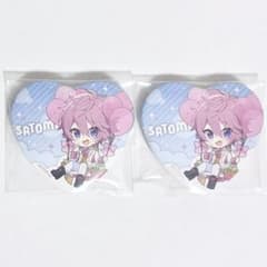 さとみ くん すとぷり 7周年 ハート デフォ 缶バ ッジ - メルカリ