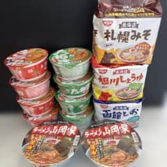 即席麺 カップラーメン セット まとめ売り - メルカリ