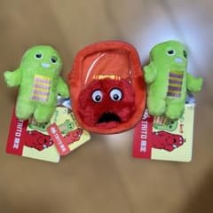 ガチャピン・ムック プチマスコット 3点セット タグ付き