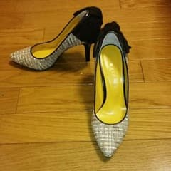 専用です！ダイアナ　ツイードパンプスのサムネイル