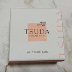 【新品・未使用】TSUDAコスメ UV カラーバーム(ライトベージュ)のサムネイル