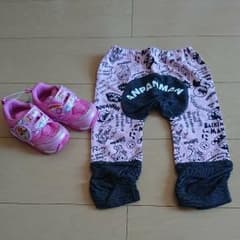 新品 アンパンマンパンツ・靴セットのサムネイル