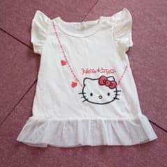 キティ  フリルTシャツ  100のサムネイル
