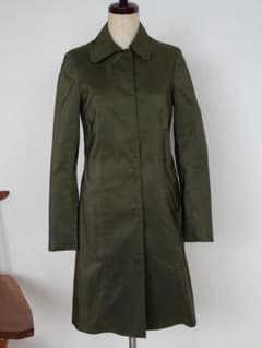 ジルサンダーネイビー JIL SANDER NAVY シルク混 ロングコート - メルカリ