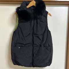 【新品未使用　高木ミンク】ブルーフォックスダウンベスト　フリーサイズ 新品未使用 高木ミンク】ブルーフォックスダウンベスト フリーサイズ