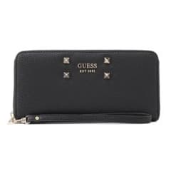 GUESS ブラック 長財布 スタッズ付きのサムネイル