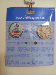 東京ディズニーリゾート 缶バッジ 2個セットのサムネイル