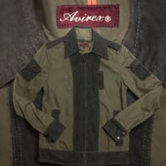 Avirex ミリタリージャケット　カーキ　S アヴィレックスのサムネイル
