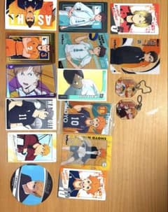 ハイキュー!! カード アクリルキーホルダー セットのサムネイル