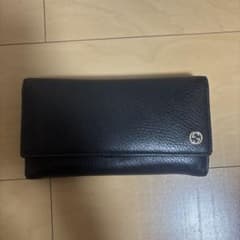 Gucci 長財布 黒 レザーのサムネイル
