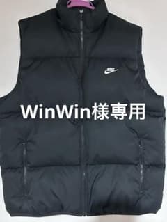 美品 最安値NIKE ブラック ダウンベストLサイズ 定 価 20200円のサムネイル