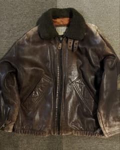 SONNETI ABL 492 SC-51 レザーフライトジャケット ブラウンのサムネイル