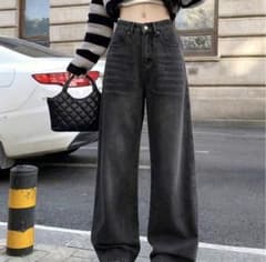 SHEIN ハイウエスト ストレートデニム Mサイズのサムネイル