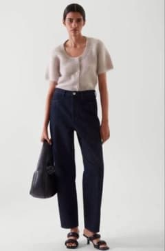 COS Short-Sleeve Mohair Cardigan半袖　ピンクのサムネイル