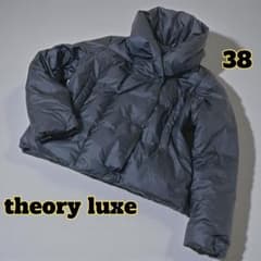 ダウン90%】theory luxe ショートダウン 38 ショールカラー - メルカリ