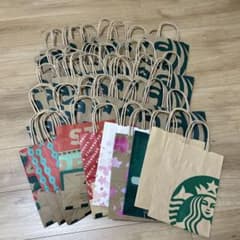 スターバックス 紙袋 50枚 スタバ ショッパー - メルカリ